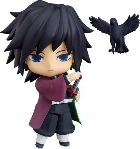 Kimetsu no Yaiba: Demon Slayer Nendoroid Giyu Tomioka 10 cm - Detailreiche Nendoroid Actionfigur von Giyu Tomioka aus dem beliebten Manga & Anime Kimetsu no Yaiba. Mit ca. 10 cm Größe und stabiler Base für vielseitige Präsentation.