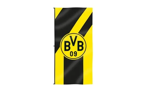 BVB Hissfahne in gelb von Dortmund