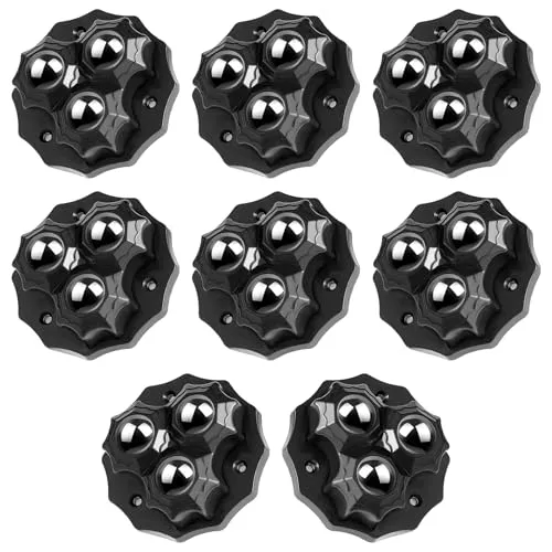 Stück Möbelrollen flach kugelrollen für möbel möbelroller rollen für möbel Kugelrollen Schwerlast Universal 360 Moving Wheels Sselbstklebendes Schwerlast Für Transport Möbeln 8