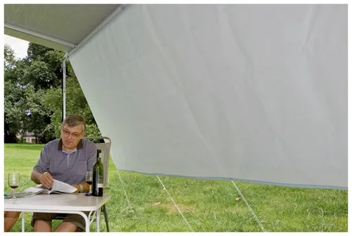 Thule View Blocker G2 Front - Sonnenschutz Markise Vorderwand - Caravan-Zubehör, wind- und wasserdicht sowie lichtundurchlässig für optimalen Schutz und Privatsphäre.