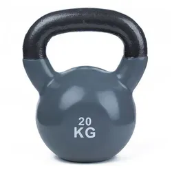 Sport-Thieme Kettlebell Vinyl 20 kg in grau von Sport-Thieme