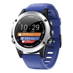 Atlanta 9714/5 Smartwatch für Damen und Herren - Blau - Funktionale Smartwatch mit IP68 Wasserschutz, Herzfrequenzmessung und Schlafüberwachung - Ideal für Sportler und Technikliebhaber.