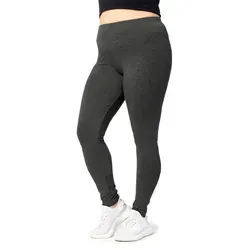 Merry Style Leggings Große Größen Damen Tight lang aus Baumwolle MS10-454 (1-tlg) grau 3XL