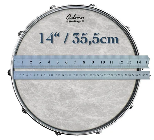 ADORO AHER-14 Heritage Synthetic Calf Tom 14 Zoll