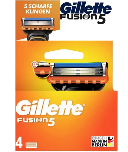 Gillette Rasierklingen Fusion5, 4-tlg.