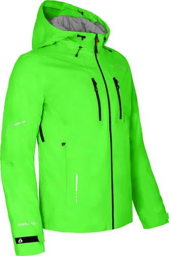 Bergson Regenjacke SKIEN THERMO Herren - Leichte, wattierte Regenjacke mit 20000 mm Wassersäule, ideal für wechselhaftes Wetter. Hergestellt aus recycelten Materialien, bietet sie optimalen Schutz und Tragekomfort.