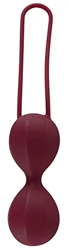 ORION Loveballs - erotische Liebes-Kugeln für Frauen, mit rotierenden Kugel-Gewichten im Inneren, für Beckenboden-Training geeignet, rot