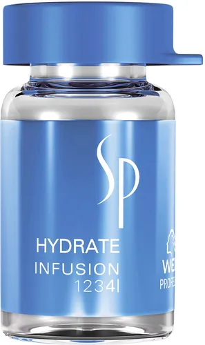Wella SP Hydrate Infusion 6 x 5 ml - Intensive Haarpflege mit 6 x 5 ml, spendet Feuchtigkeit und sorgt für geschmeidiges Haar, ideal für trockenes Haar.