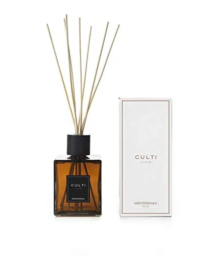 Culti Decor Classic Diffusor Mediterran 1000 Ml - Düfte & Aromen - Der Culti Raumduft Diffuser Mediterran verleiht mit Zitrus, Neroli und Ingwer bis zu 6 Monate lang frischen Duft für Räume bis 35 qm. Ideal zum Nachfüllen und individuell anpassbar.
