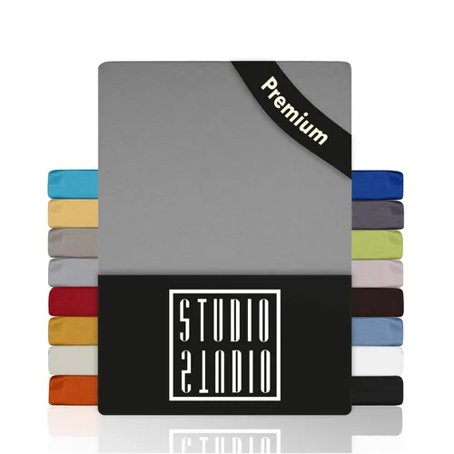 Premium Spannbettlaken 140x200cm, 140x220cm, 160x200cm  160x220cm – Jersey-Sp...