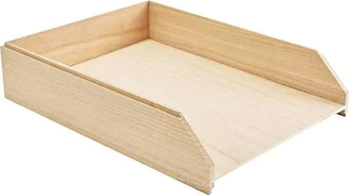 VBS Organizer Dokumentenablage Holz 30x23x6,5 cm von VBS
