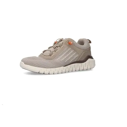 Dockers by Gerli sportlicher Schnürer Slipper in Beige, Größe 47 EU - Stylischer sportlicher Schnürer aus hochwertigem Mesh und Textil, ideal für den täglichen Einsatz. Bequeme Gummisohle und angenehmes Fußklima garantieren Komfort.