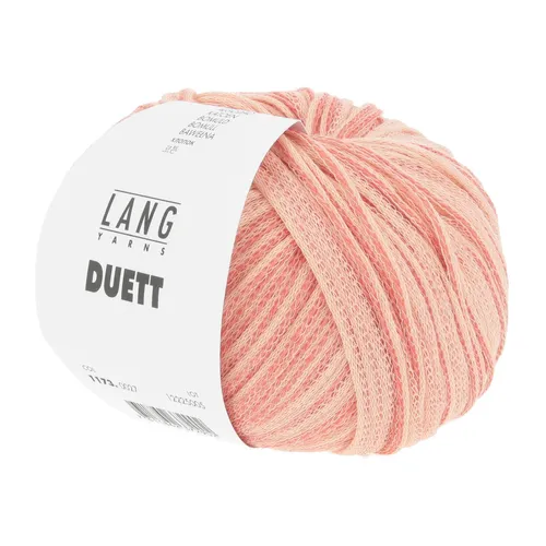 Wolle Kreativ! Lang Yarns - Duett Fb. 27 apricot koralle 50 g
