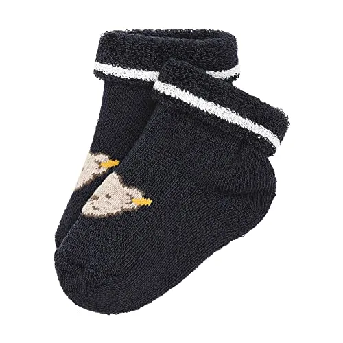 Steiff Unisex Baby Kurz Socken GOTS, STEIFF NAVY, 14 EU von Steiff