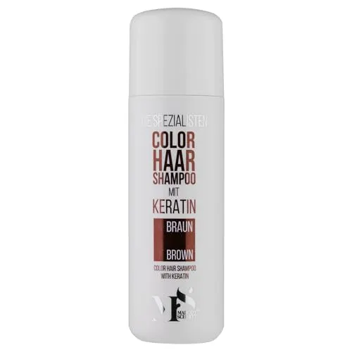 Margot Schmitt DIE SPEZIALISTEN Color Haar Shampoo Braun mit Keratin, 200 ml