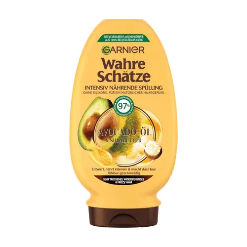 Garnier Wahre Schätze Intensiv nährende Spülung Avocado-Öl und Sheabutter, 200 m
