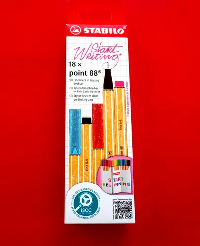 STABILO Fineliner point 88, 18er Zick-Zack Tischset