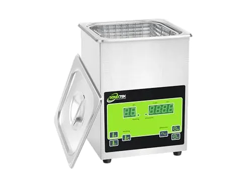 Sonixtek Ultraschallreinigungsgerät 2L Edelstahl Ultraschallreiniger 60W Professionelle Ultraschallreinigung mit 100W Heizleistung für Zahnprothesen Schmuck Brillen Uhren Gläser
