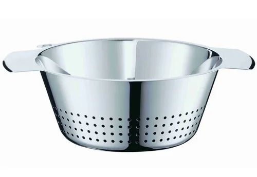 RÖSLE Seiher aus Edelstahl 18/10 - Sonstige Küchenhelfer, rostfrei und spülmaschinengeeignet, ideal zum Abseihen und Waschen von Lebensmitteln mit 5,5 l Fassungsvermögen.