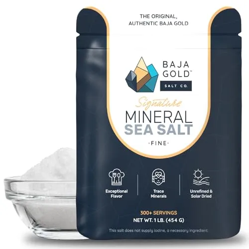 Baja Gold Mineralisches Meersalz, 0,5 kg Beutel