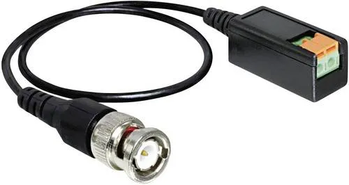 Delock Seriell Anschlusskabel [1x BNC-Stecker - 1x 2-Draht-Leitung] 0.40 m Schwarz