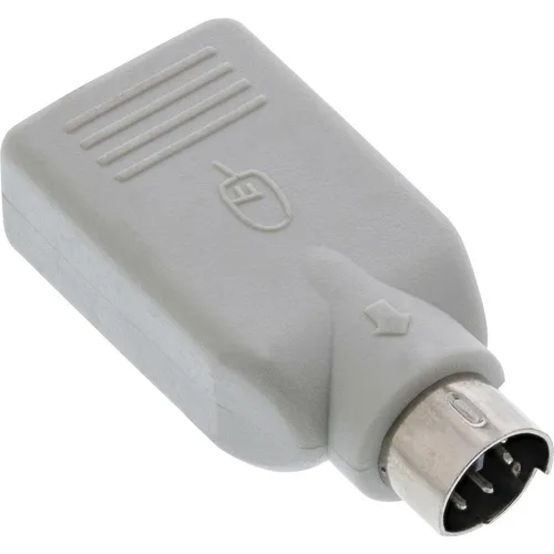 InLine PS/2 auf USB 2.0 Adapter (PS/2, 2 cm) (33103)