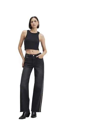 Mavi Damen Malibu Jeans Dark Smoke Brushed Denim 29/32