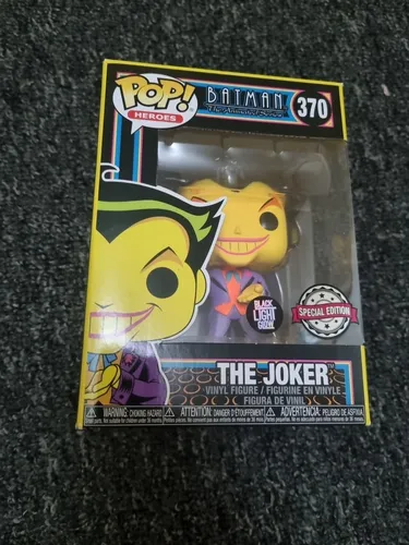 Batman - The Joker 370 Special Edition Black Light Glow - Funko Pop! - Vinyl Fig