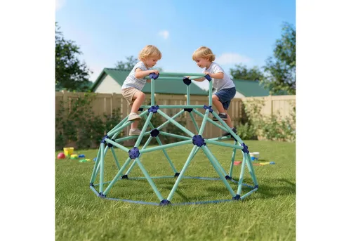 AIYAPLAY Kletterkuppel Ø182,5cm – Outdoor Spielgerät für Kinder - Die AIYAPLAY Kletterkuppel verwandelt Ihren Garten in einen Abenteuer-Spielplatz. Sicherer Kletterspaß für Kinder von 3 bis 8 Jahren, leicht aufzubauen und bis 90 kg belastbar. Fördert spielerisch Koordination und soziale Fähigkeiten.