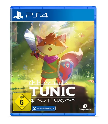 TUNIC - PS4 [EU Version] - Isometrisches Actionspiel mit einem kleinen Fuchs, der in einer geheimnisvollen Welt voller Legenden und Herausforderungen Abenteuer erlebt. Entdecke geheime Relikte und kämpfe gegen mächtige Bosse!