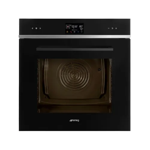 Smeg Kombi-Dampfgarer Selezione SO6402S3PB Schwarz von Smeg