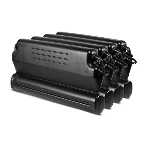 Eisdruckpolster Set 4 Stück für Pool - Überwinterungskonzentrate: Schützen Sie Ihren Pool mit hochwertigen Eisdruckpolstern, die den Stahlmantel und die Folie vor Schäden bewahren. Inklusive Befestigungshaken für verschiedene Beckenformen.