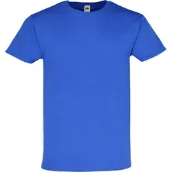 Fruit of the Loom RINGSPUN PREMIUM T - Herren T-Shirt aus 100% gekämmte, ringgesponnene Baumwolle, royal, M