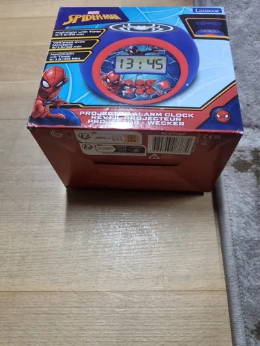 Lexibook Spiderman Projektor-Wecker in blau von LEXIBOOK