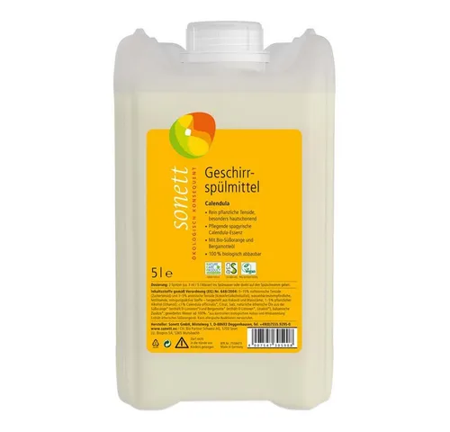 Sonett Geschirrspülmittel - Calendula 5L Geschirrspülmittel