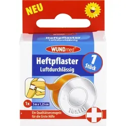 HEFTPFLASTER Textil 1,25 cmx5 m 1 St