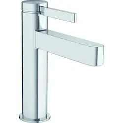 hansgrohe Finoris Einhebel-Waschtischarmatur 110 CoolStart - Moderne Waschtischarmatur mit Push-Open Ablaufgarnitur, energieeffizient dank CoolStart-Technologie - ideal für zeitgemäße Badezimmer.