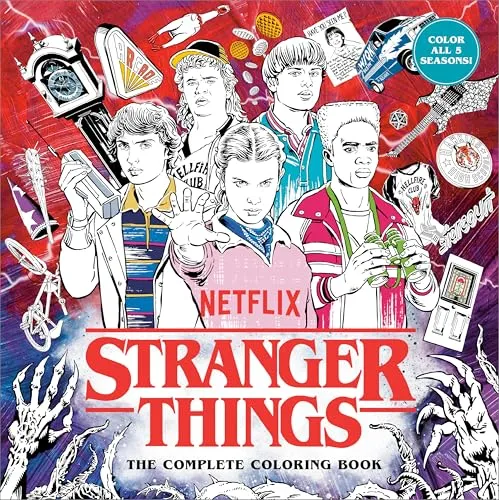 Stranger Things: The Complete Coloring Book (Color All Five Seasons!)
