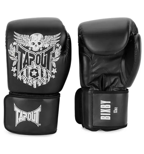 Tapout BIXBY Boxhandschuhe aus Kunstleder, 10 oz - Punchinghandschuhe aus strapazierfähigem Kunstleder, ideal für Boxtraining und Sparring, in verschiedenen Größen erhältlich.