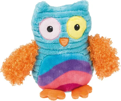 Plüschtier Eule circa 15 cm, blau