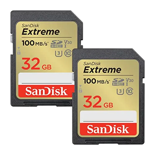 SanDisk Extreme SDHC UHS-I Speicherkarte 2er-Pack von SanDisk