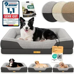ELONEO Orthopädisches Premium Hundebett von aktivshop