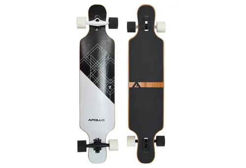 Apollo Longboard Twin Tip DT Fiberglas Longboards, Extrem leicht und stabil