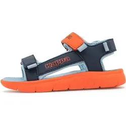 Kappa Sandale mit Klettverschluss blau|orange 33 EU von Kappa