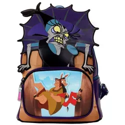 Disney Villains Loungefly - Yzma Mini-Rucksack für Frauen - Sportlicher Mini-Rucksack mit Yzma-Design, ideal für Fans der Disney-Bösewichte und perfekt für den Alltag oder Freizeitaktivitäten.