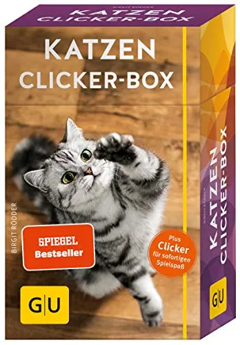 Katzen-Clicker-Box: Clickertraining für Katzen – Training und Erziehung mit positiver Verstärkung. Inkl. Clicker (GU Katzen)