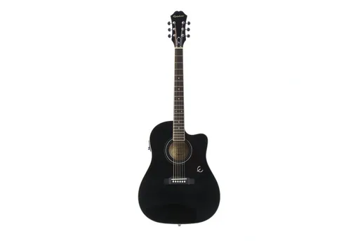 Epiphone Westerngitarre, Westerngitarren, Dreadnought Gitarren, J-45 EC Studio Ebony - Westerngitarre
