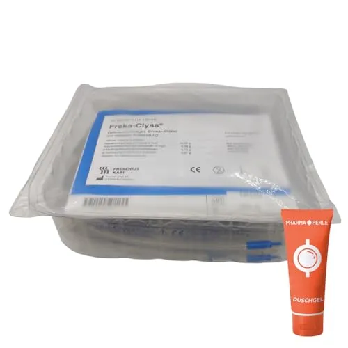 FREKA-CLYSS - KLISTIER I Einmal Klistiere I 10 Beutel à 120 ml für schnelle und zuverlässige Linderung bei Verstopfung, Obstipation I Darmentleerung I Spar Set mit Pharma Perle give-away