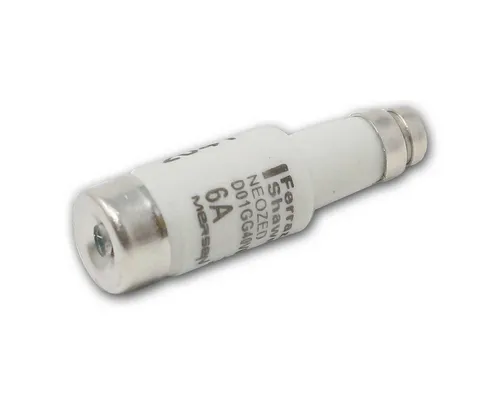 MERSEN Sicherungshalter Neozed-Sicherungseinsatz 10er Pack, 6A grün, D01