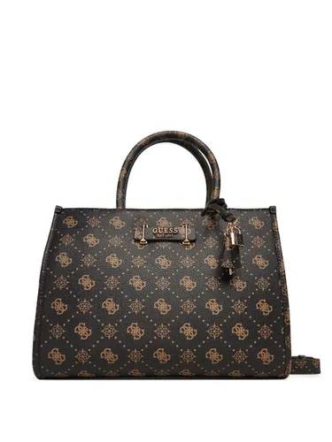 Guess Silia Handtasche 34 cm braun von GUESS